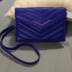 Small blue purse
